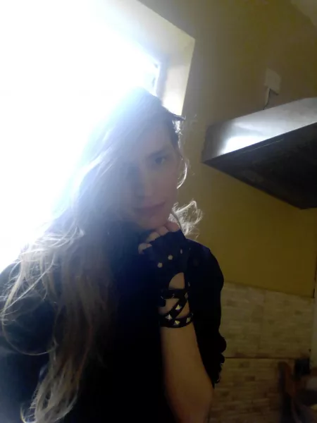 Sitting on the side waiting for kisses