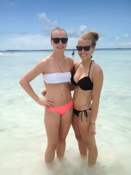 Skinny natural blondes