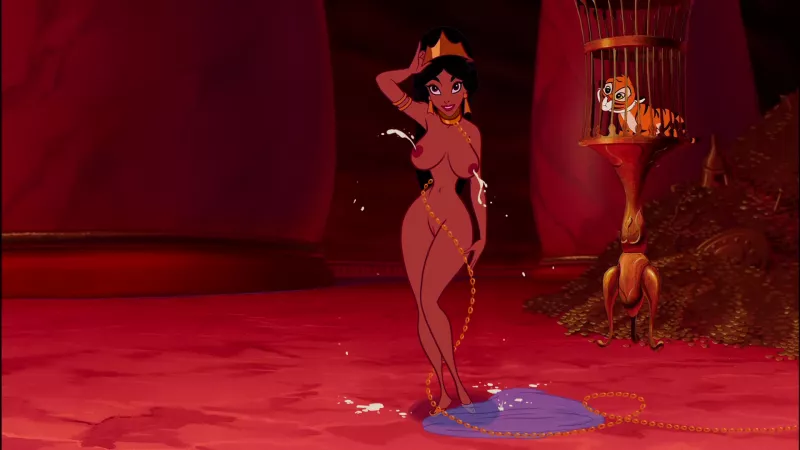 Slave Jasmine screen cap edit [Aladdin] (Tittydispenser)