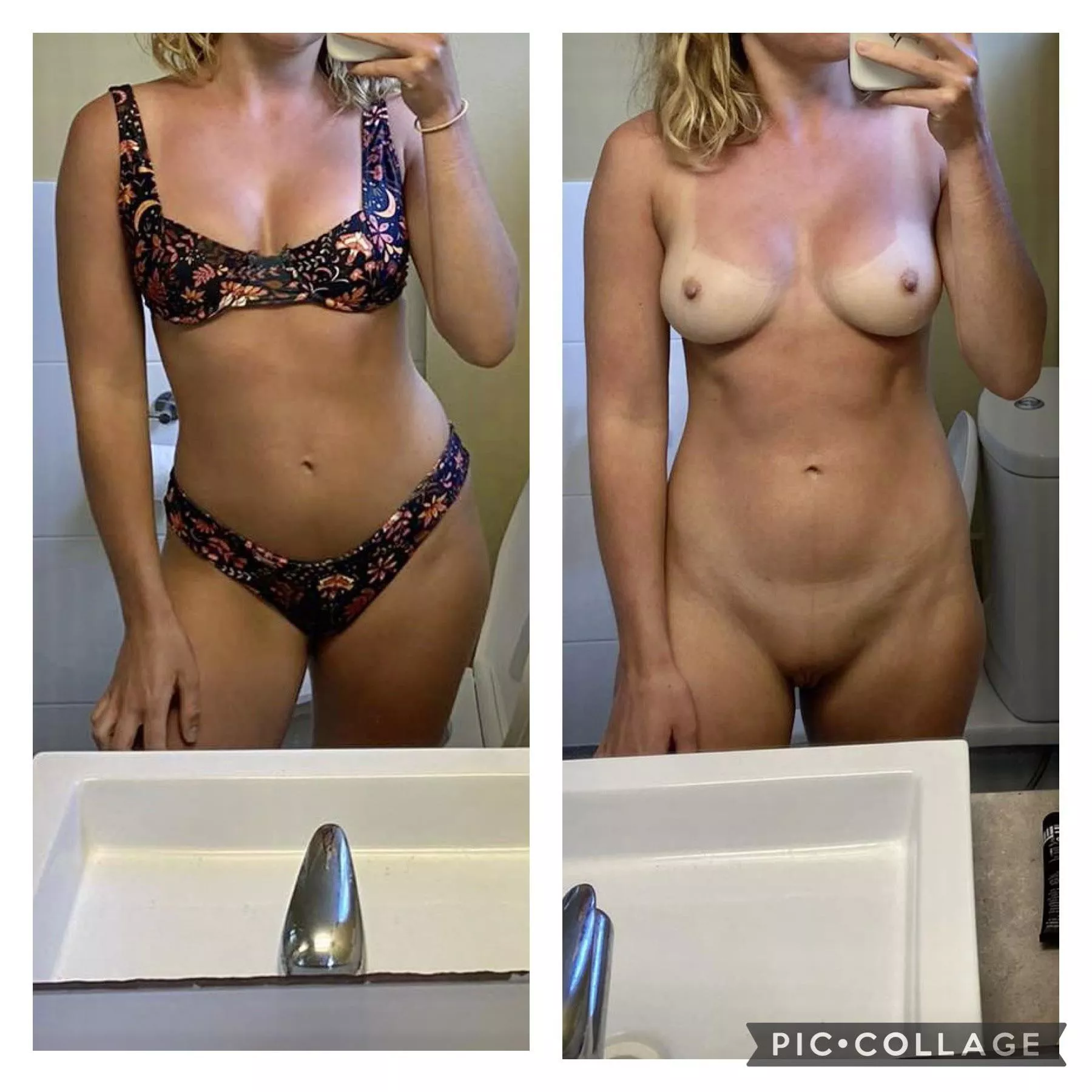 Someone said get more tan to show of[f] my curves 🤗