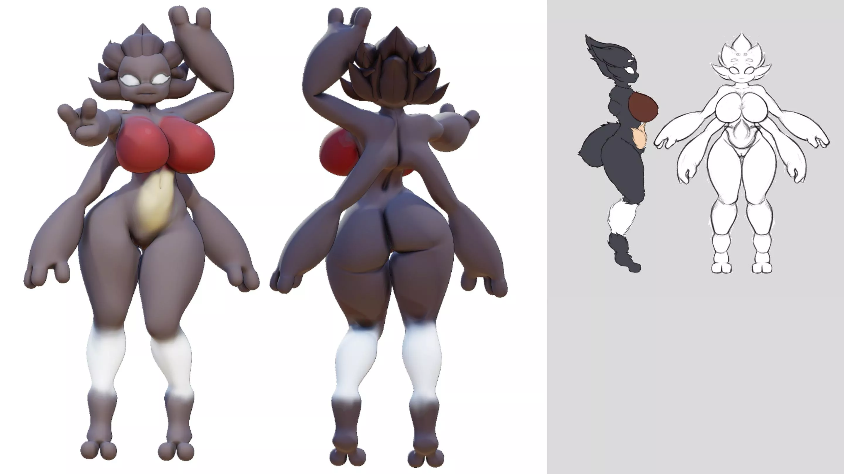 Someone was so kind and wanted to make a 3D model of my spider girl Tiritelle. He's doing good progress rn π³ Someone was so kind and wanted to make a 3D model of my spider girl Tiritelle. He's doing good progress rn π³