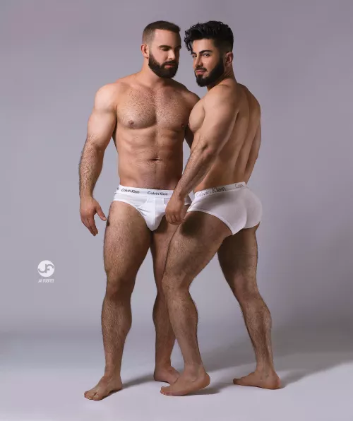 Sporting our Calvin’s! More on our other page ;)