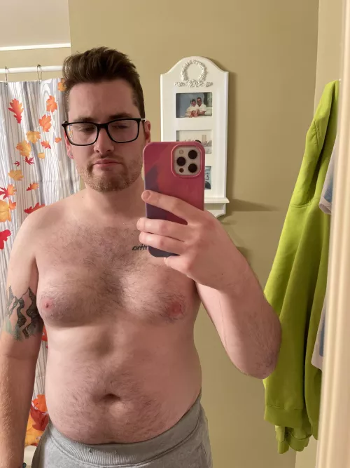 Still getting comfortable with my post-covid beefy self 😬