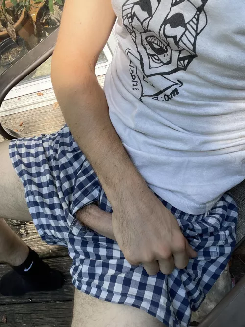 Such a nice day for chillin outside