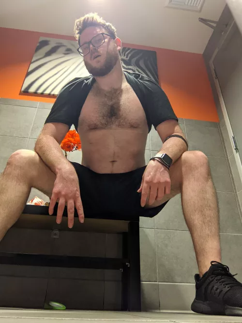 Sweaty Gym Bear 💦 (self)