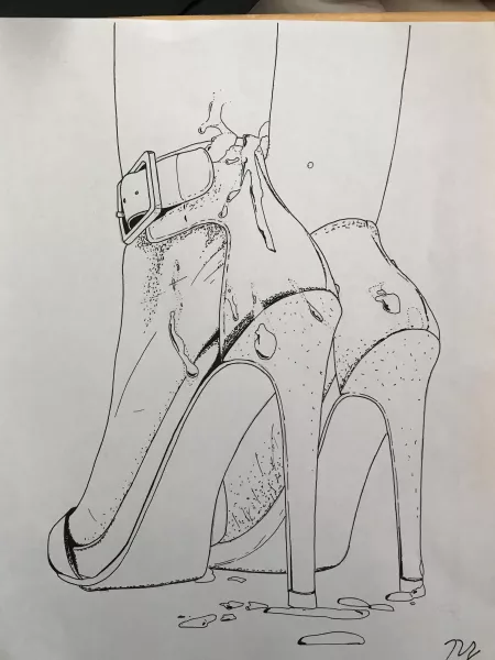 “Target Hit” me, pen