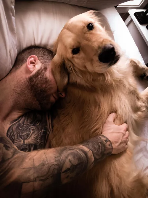 Tattoos and pups…lethal combination
