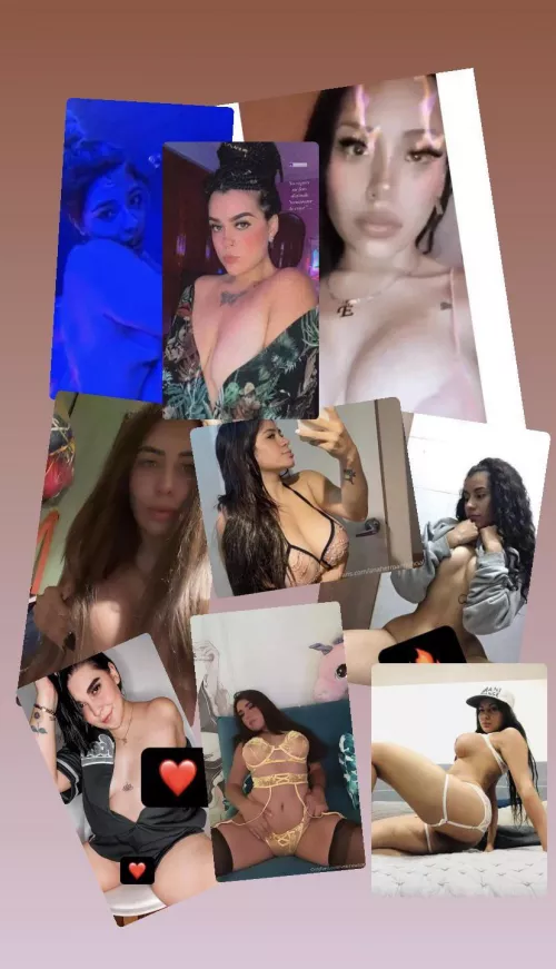 tengo de Nicolcfit, Valeria obadash, legnajmtz, luz aurora, Ana hermann, china mcqueen , Fer Sandoval, Diana arias y evy Minaj mándenme mensaje en priv