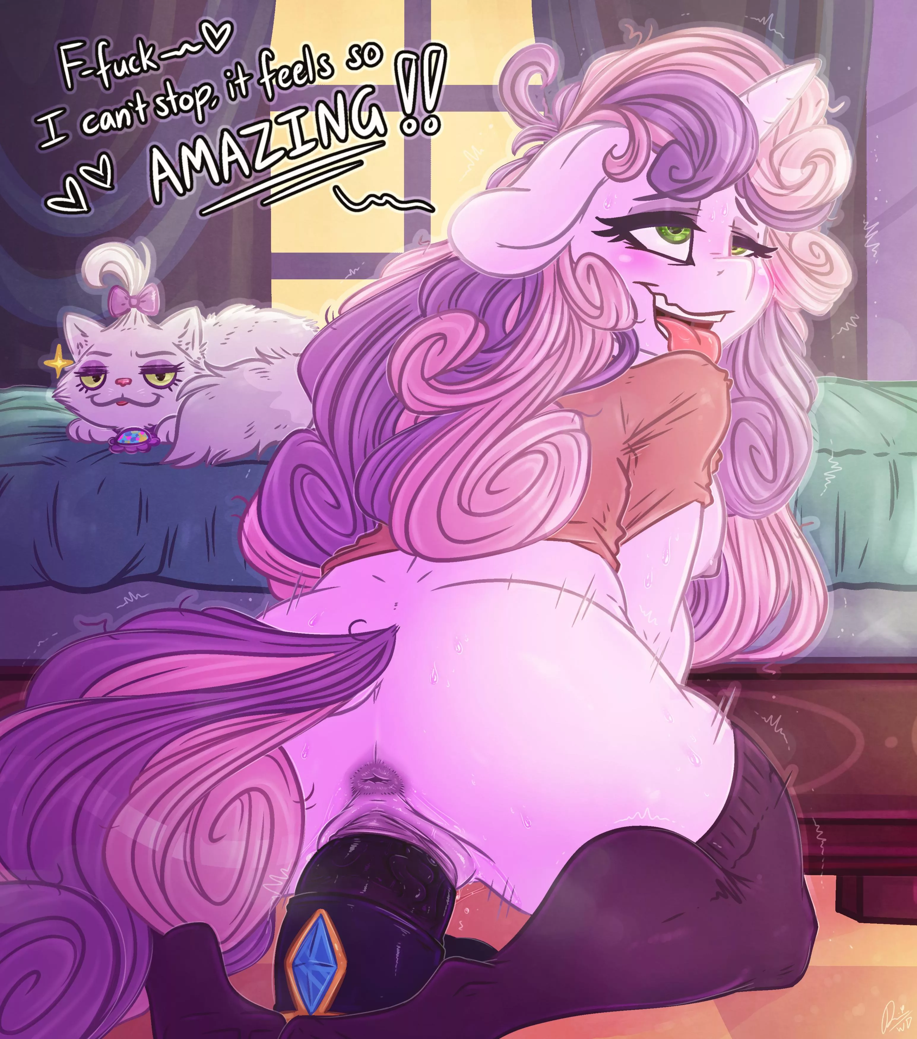 Testing Her Limits - Older Sweetie Belle [Artist: DimWitDog]