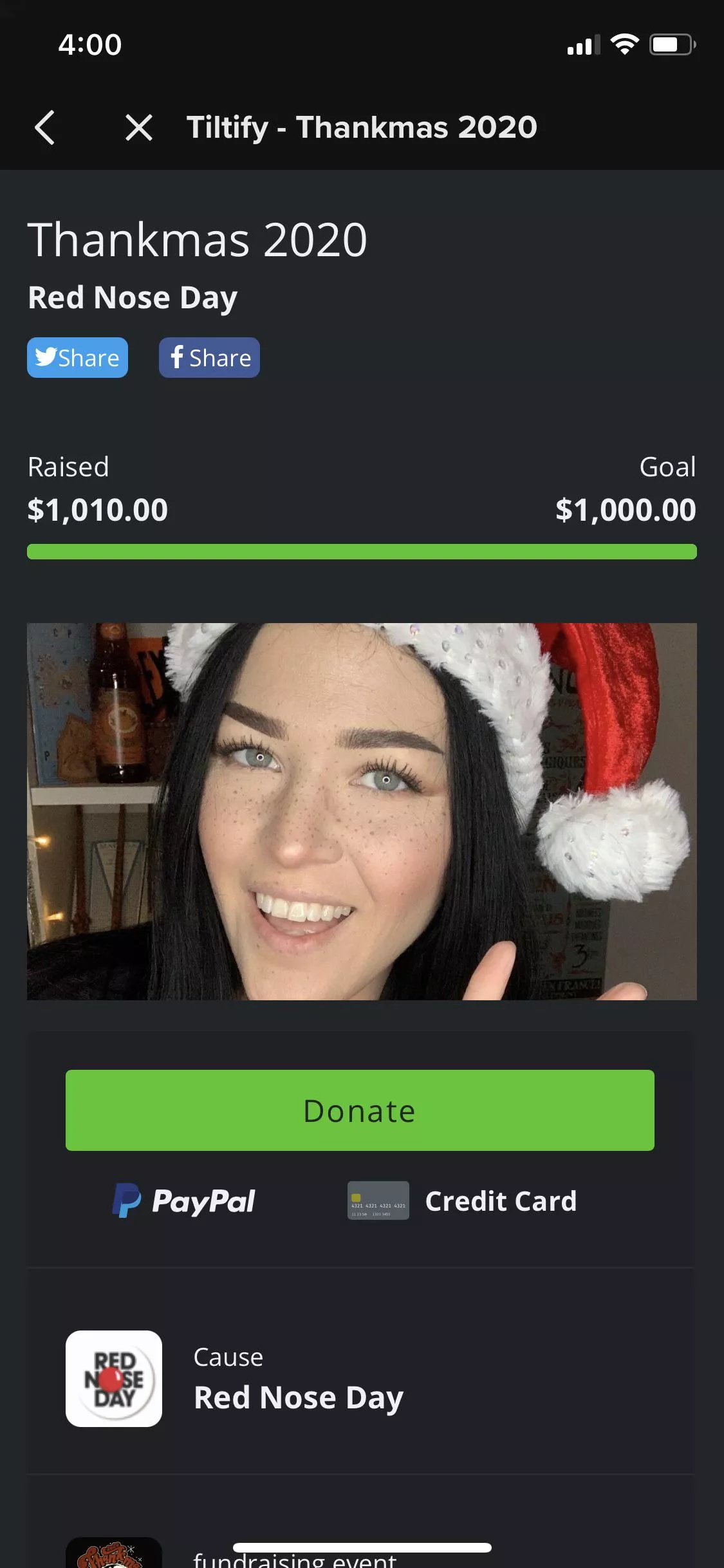 Thank you for helping me reach my goal! ❤️❤️❤️ If you’d still like to donate, the link is in the comments. Donations will be accepted until 12/20/20 Thank you for helping me reach my goal! ❤️❤️❤️ If you’d still like to donate, the link is in the comments. Donations will be accepted until 12/20/20