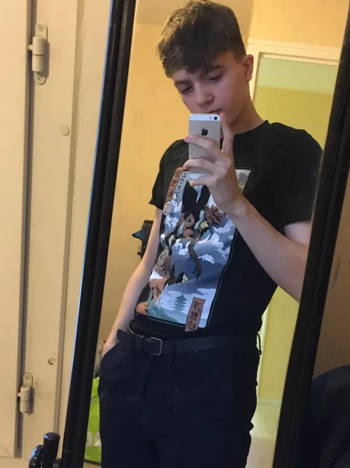 That Evangelion shirt 🥰