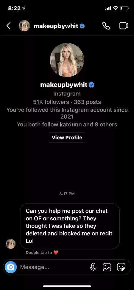 That was really Whitney in that post