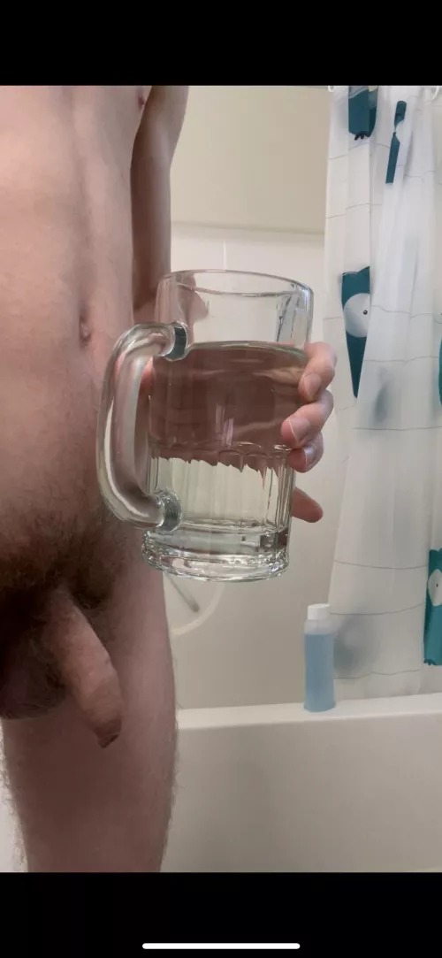That’s not tap water, I am just very hydrated.