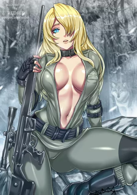 The beautiful Sniper Wolf (redjet)