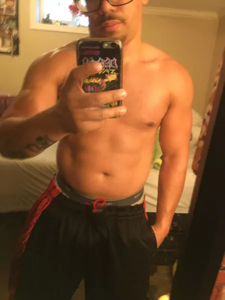 The consensus was that I shouldn’t shave, but if you have a lawnmower, you cut your grass. 😉 (OC)