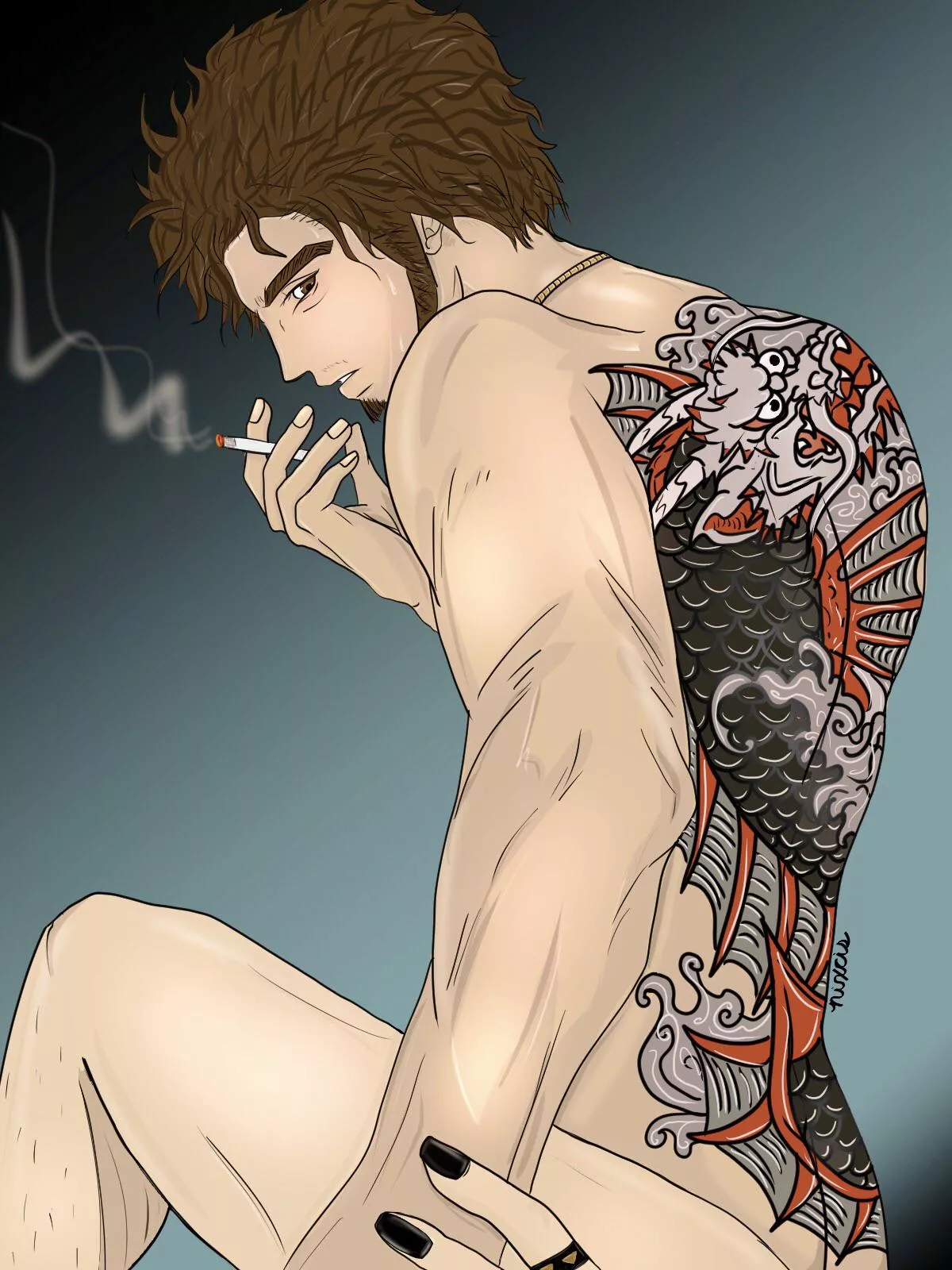 “The Dragon of Rock Bottom”[Ichiban Kasuga-Yakuza 7] (Me)