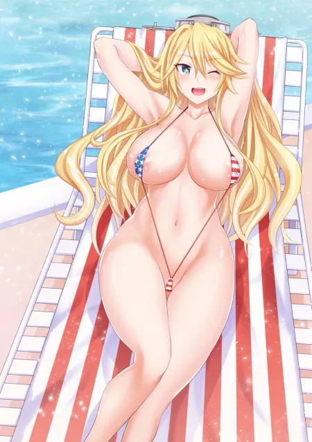 The next level of the flag bikini