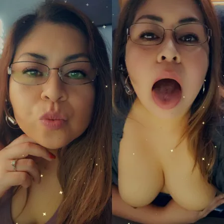 The pics I sent to my husband vs the ones I sent to my friend