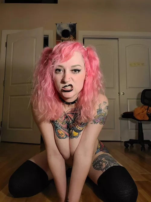 The socks stay on. 😈😤