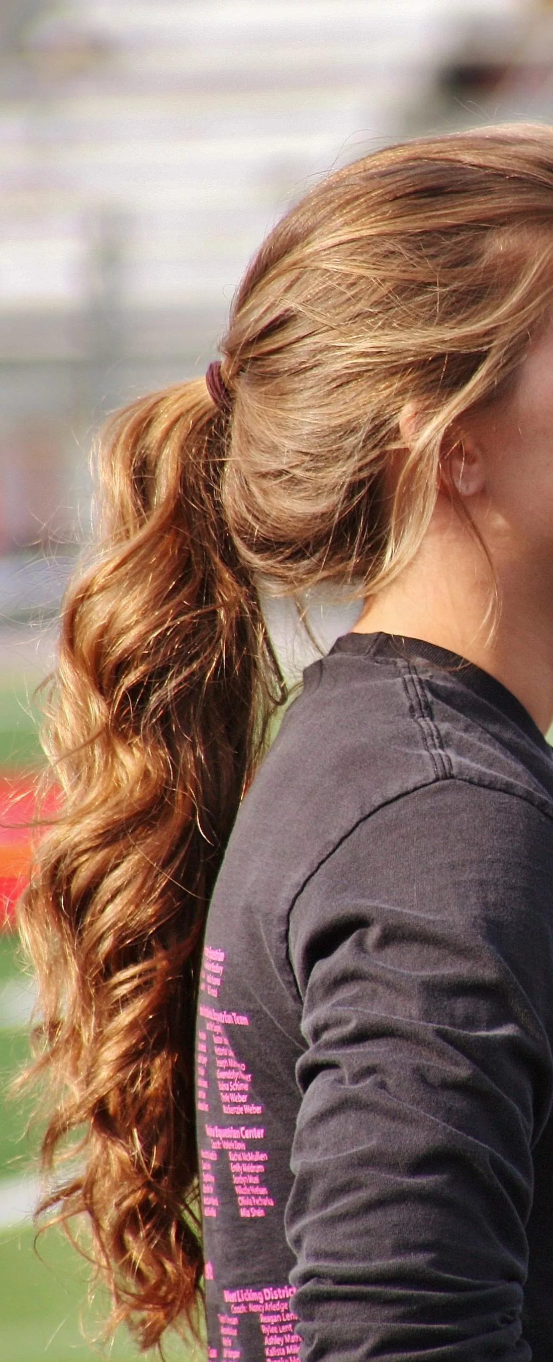 The soft curls!!!!