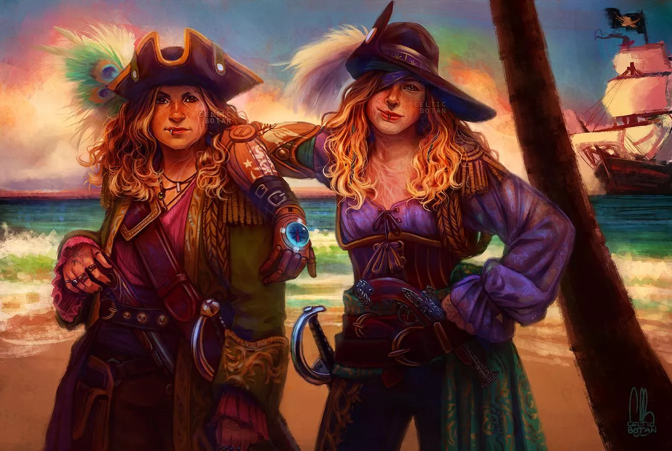 The Thunder Lioness and the Sun-Kissed II by CelticBotan The Thunder Lioness and the Sun-Kissed II by CelticBotan