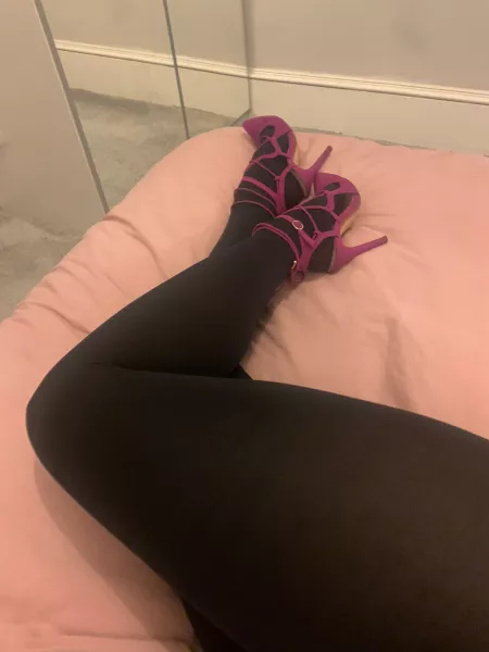 These heels are so comfortable!