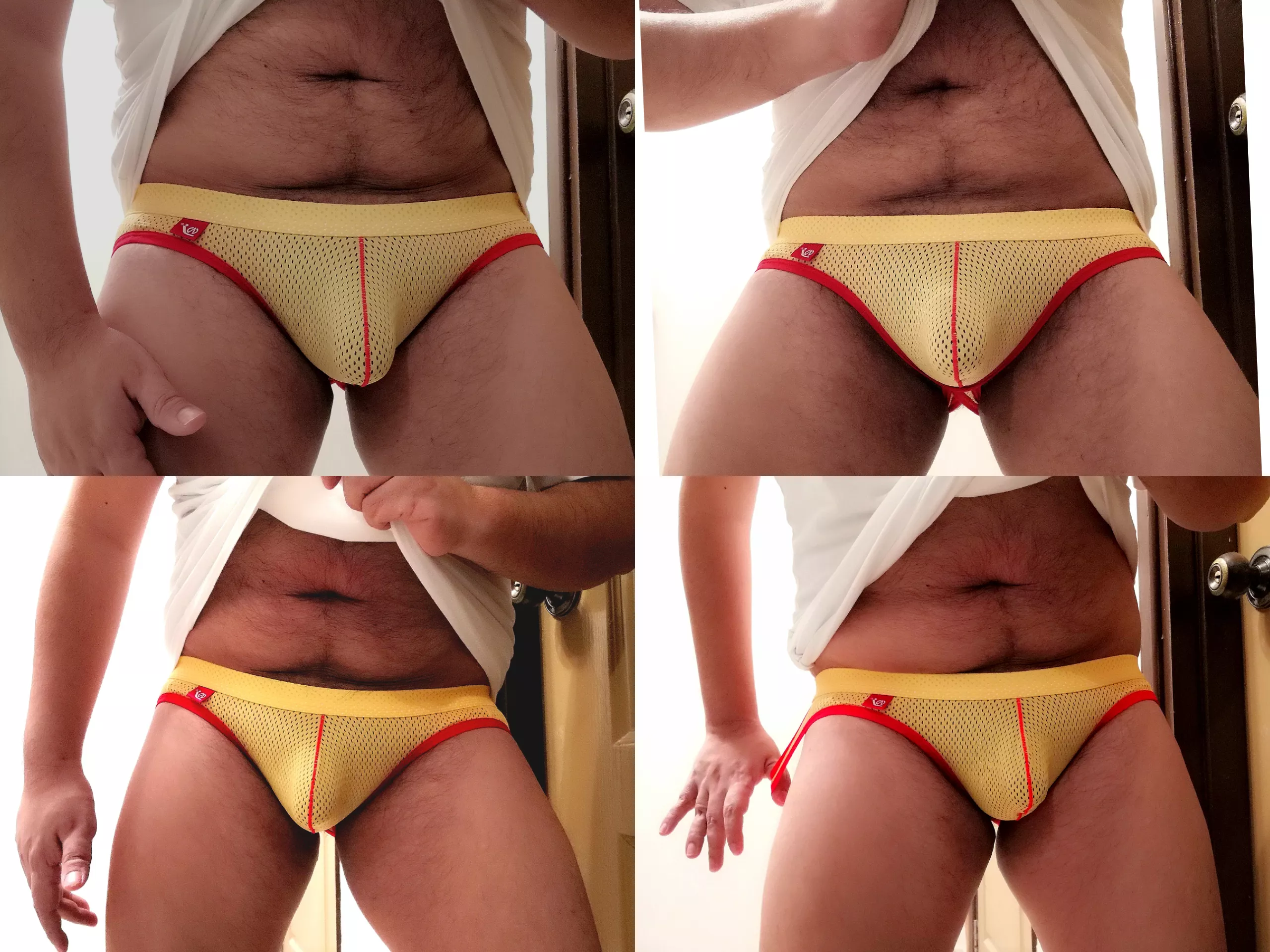 These Kill Bill-inspired mesh jocks are to die for. 😅