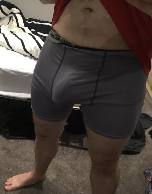 These shorts don’t leave much to the imagination.