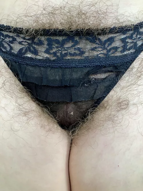 These tiny panties don’t leave much to the imagination…