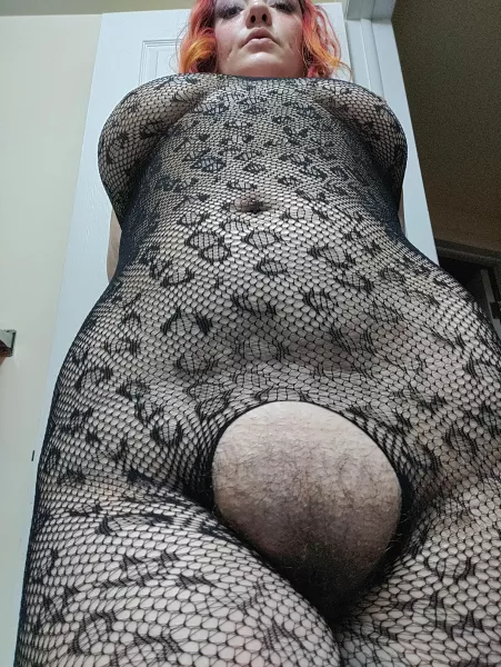 This body stocking was made for my mound hehe