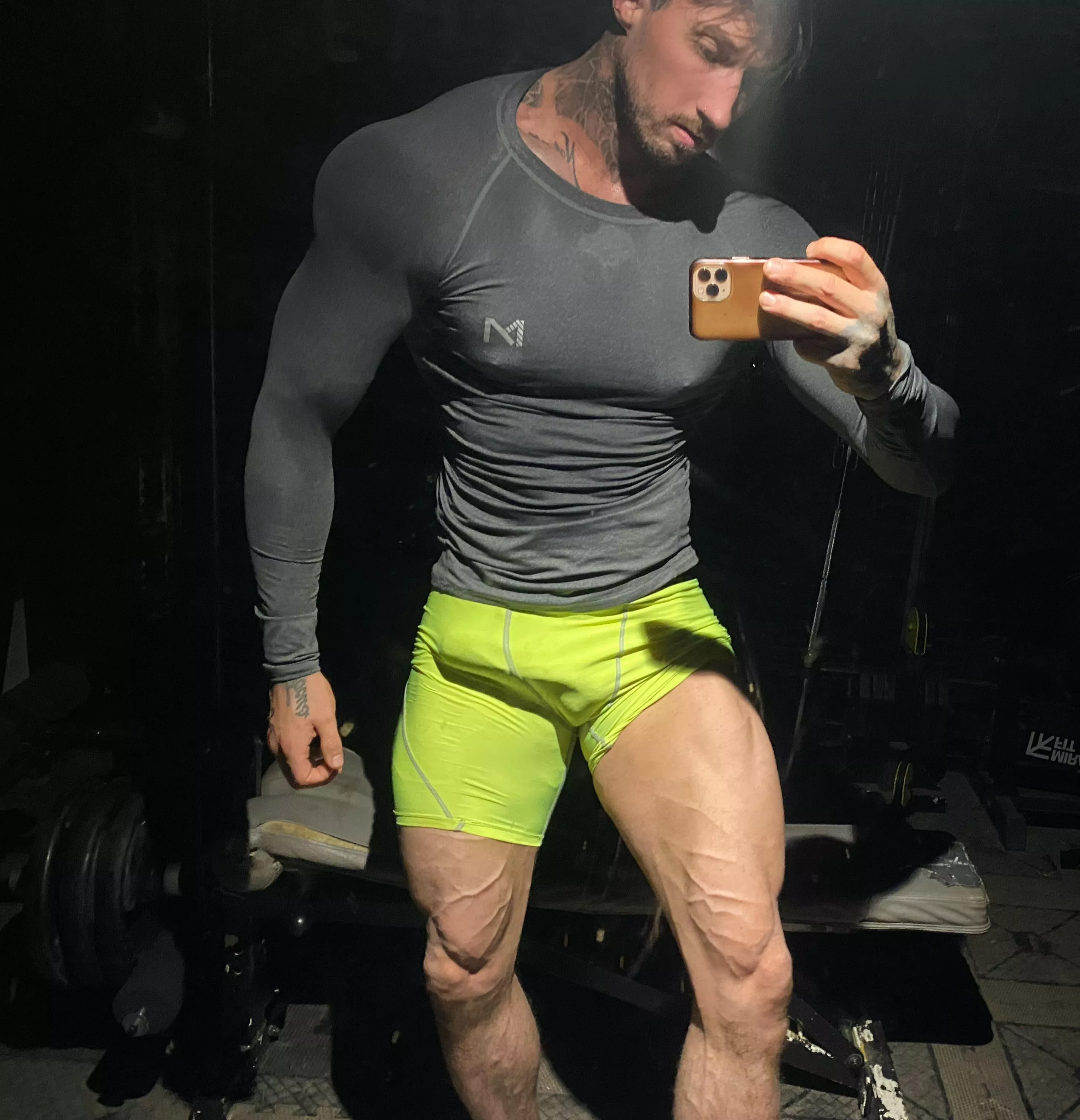 This is what happens when you work out with me 🥵👀