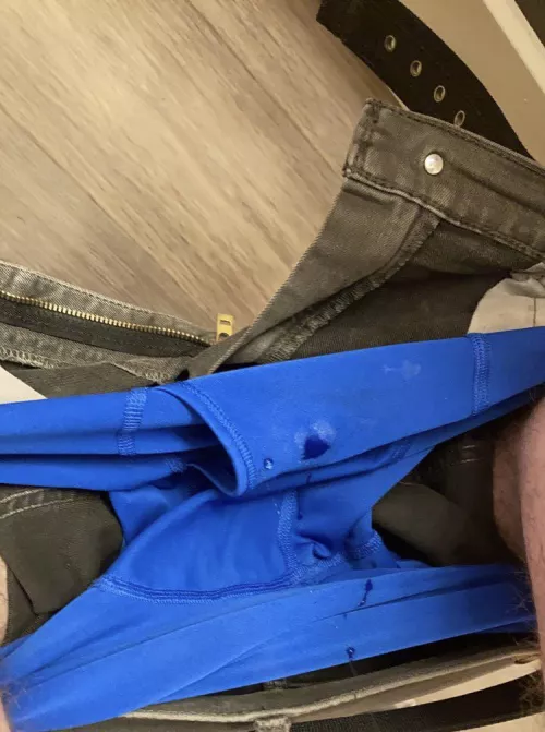 This is what my underwear looks like after a day of reading messages from y’all 🤫