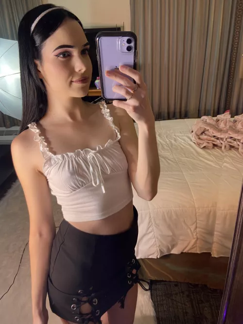 this outfit isn't even bad, just a little nippy 👀