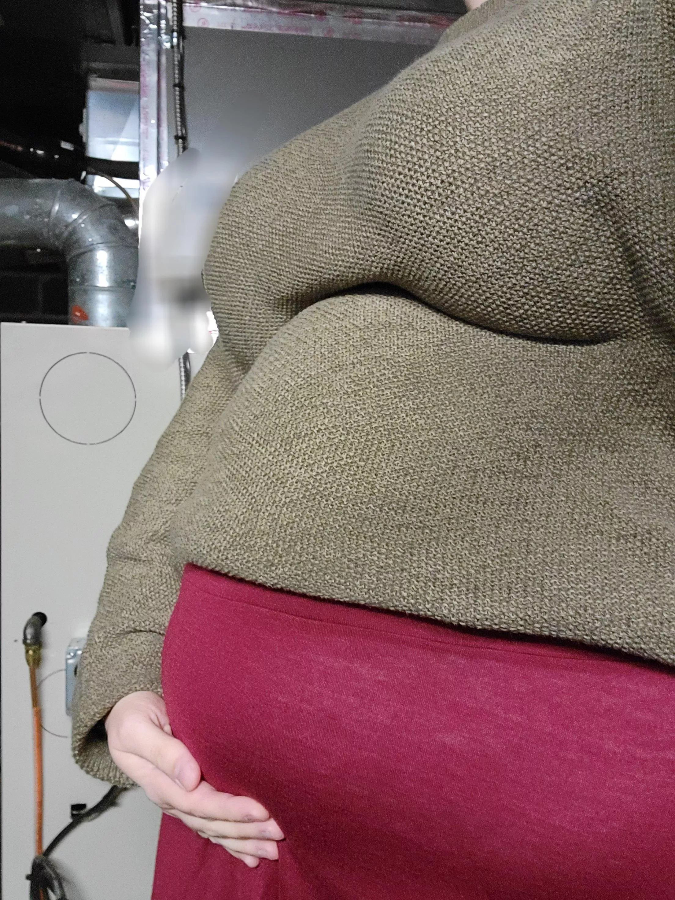 This skirt and sweater used to be baggy, if you can believe it. How would you tease me or reward me for filling them out so much? Would you help me fill my belly even more until they were ripping at the seams? This skirt and sweater used to be baggy, if you can believe it. How would you tease me or reward me for filling them out so much? Would you help me fill my belly even more until they were ripping at the seams?