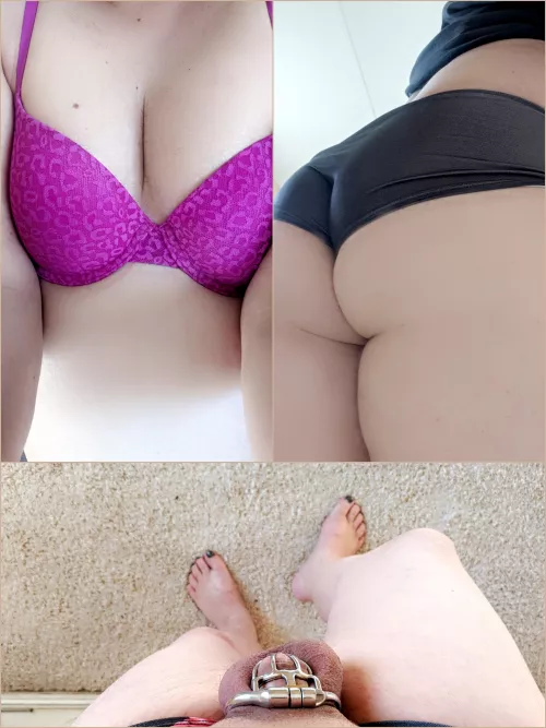 Time for my enslaved sissy Jenna to go to work verification time ✔️