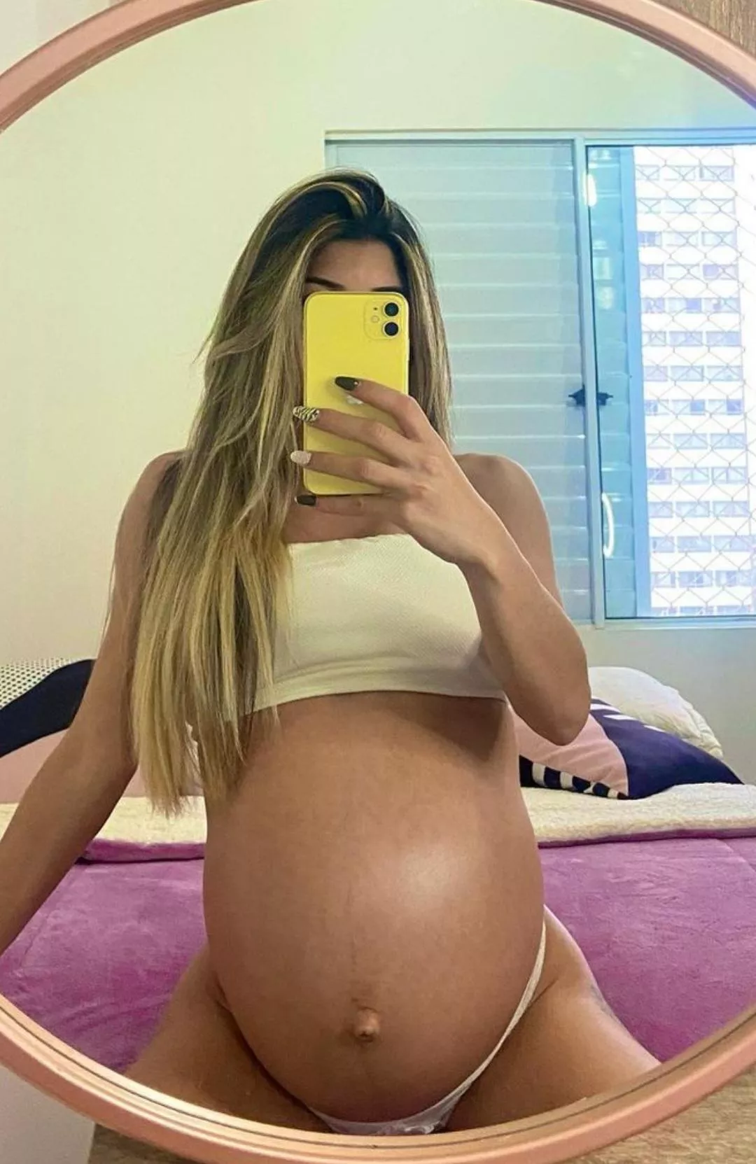 Pregnant Nude Asian