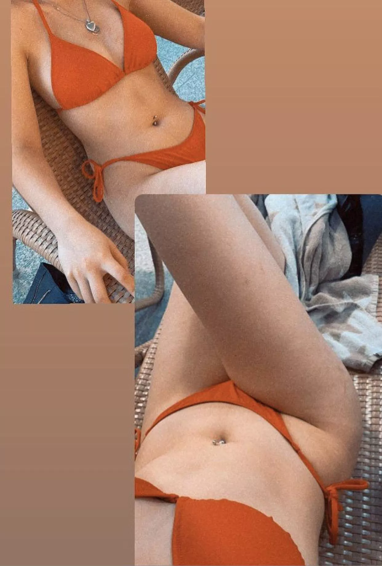 Too shy and insecure for posting nudes… I hope u like my bikini.