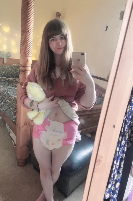 Took a big brave trip into town and all I got was this jumper but I feel very cute in it :)