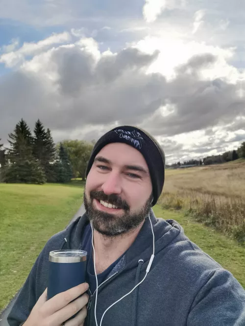 Took a walk this morning to stave away the depression. Decent weather, good coffee, and now to craft and gather in New World! Stay positives bros!
