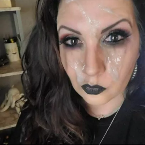 Took it all to the face