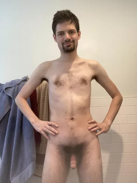 Took this before my shower 😊