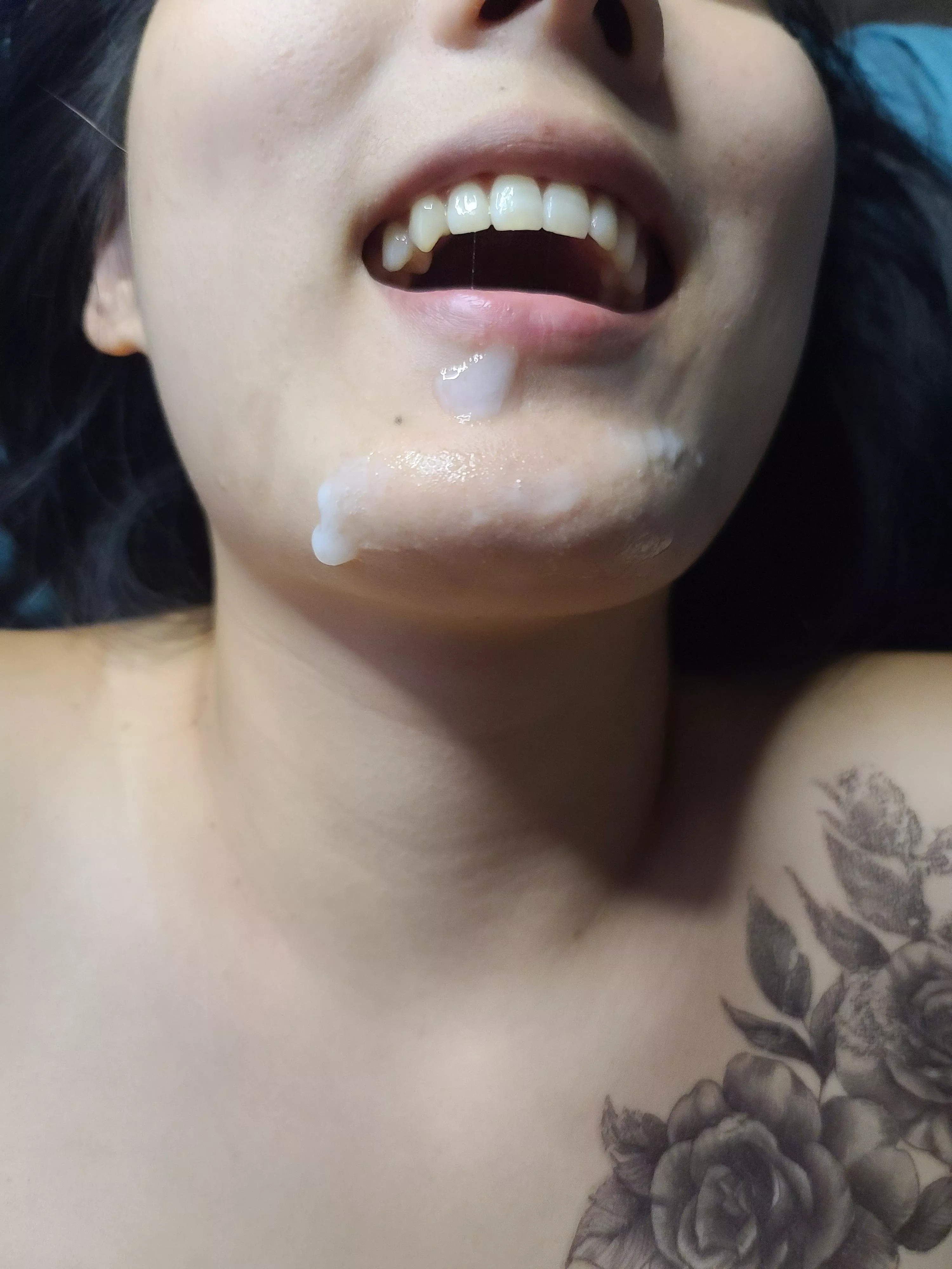 Tried to swallow but 😇I just look better like this