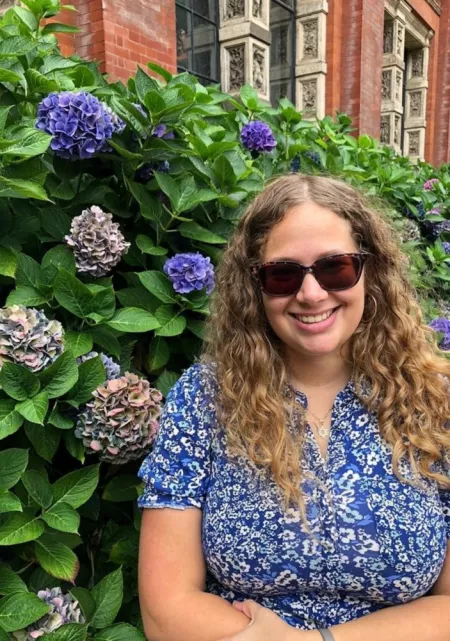 Trying to blend in with the flowers