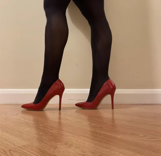 Velvet Wolford’s, do they go with my red heals?