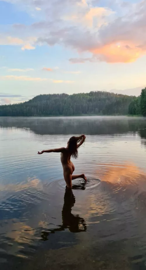 View was great and couple people saw me 🙈 [F]