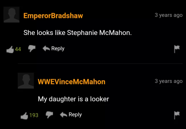 Vince McMahon shows up