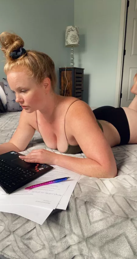 Waited until the last moment to finish my classes this week.