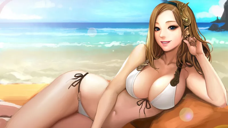 [Wallpaper] Luxanna Crownguard from League of Legends