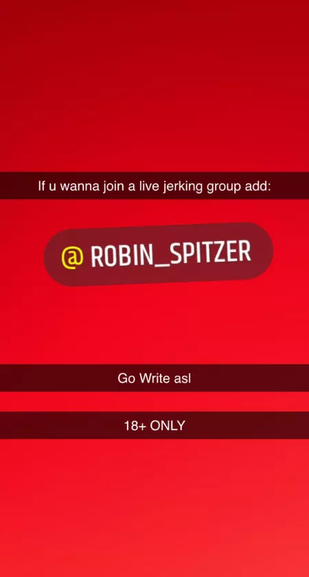 Wanna join a live jerk group?