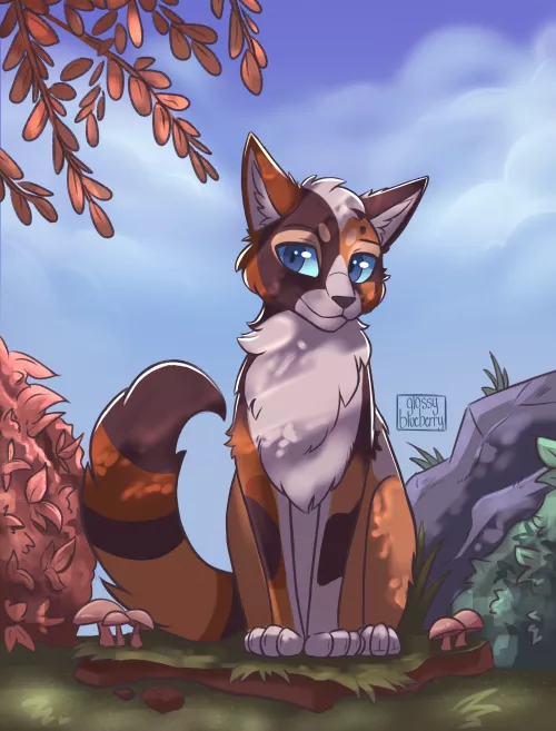 Warriors OC (Art by me @glossy.blue.berry)